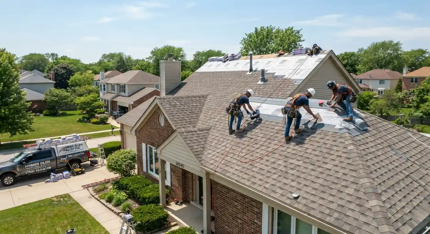 Roofing services in Homer Glen IL