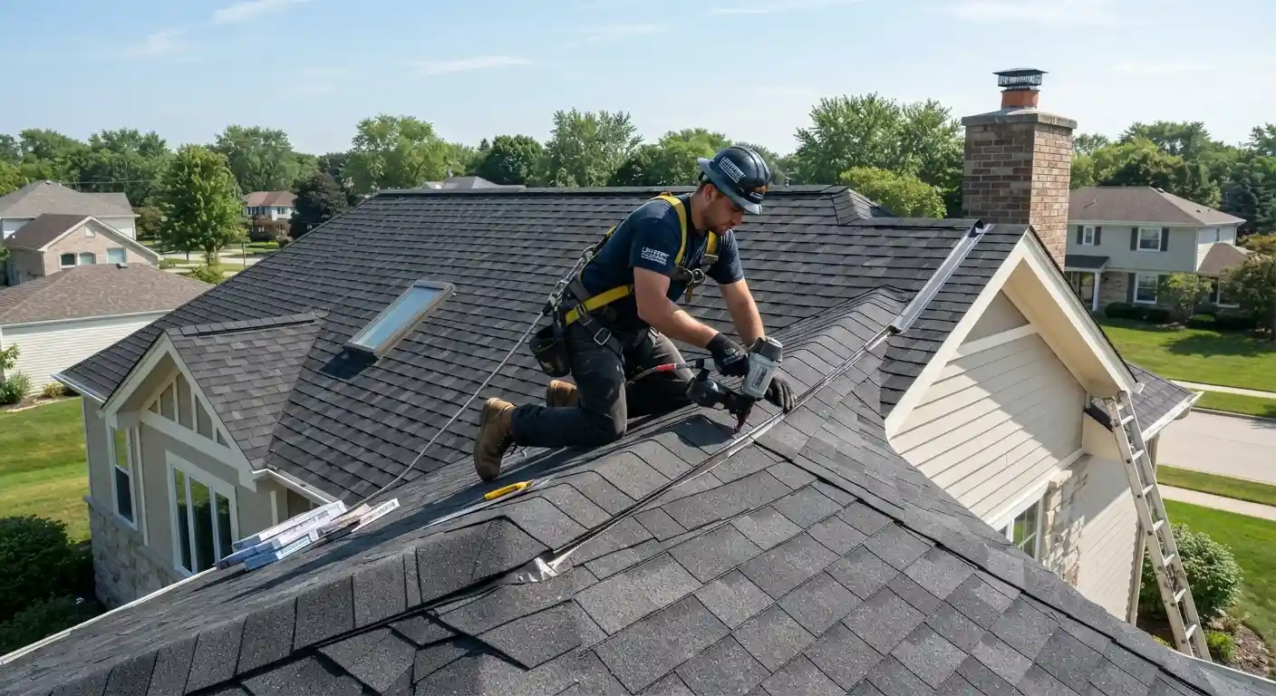 Professional roofer in Lockport IL
