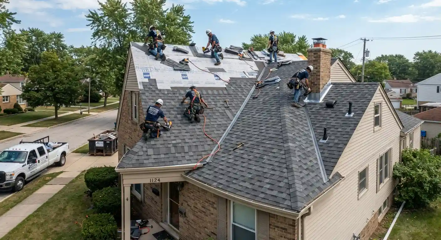 Roofing services in Whiting, IN
